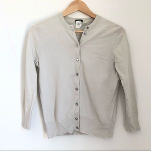 J.Crew Cotton Cardigan Sweater S